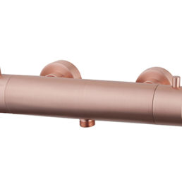 Wiesbaden Cool Touch douchethermostaat geborsteld koper Wiesbaden Cool Touch douchethermostaat geborsteld koper