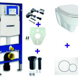 Wiesbaden Geberit UP-320 + Trevi one pack + Sigma 01 wit