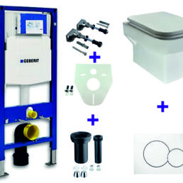 Wiesbaden Geberit UP-320 + Carr√© OnePack + Sigma 01 wit