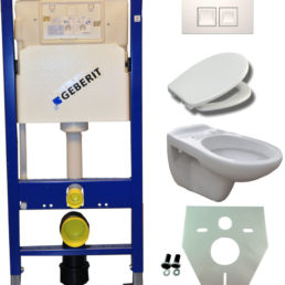 Wiesbaden Geberit UP 100 +Neptunus WC+ Ultimo zitt.+ Delta 50 wit