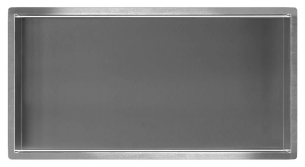 Wiesbaden RVS inbouwnis 30x60x7cm