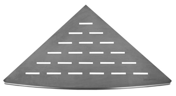 Wiesbaden InWall hoekplanchet 29x29 RVS