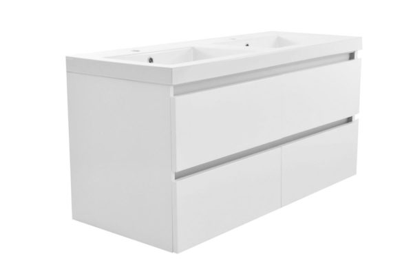 Vision onderkast dubbel+4 laden 120x46 wit