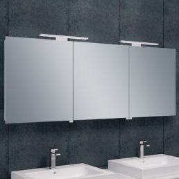 Wiesbaden Luxe spiegelkast +Led verlichting 160x60x14cm Wiesbaden Luxe spiegelkast +Led verlichting 160x60x14cm