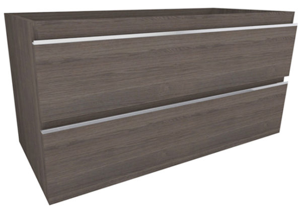 Wiesbaden Tigris onderkast 100 x 46 cm houtnerf grijs