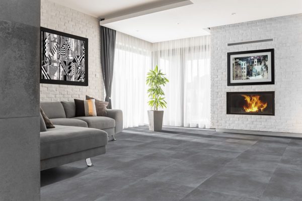 Loft Grey 60x60 rett vloertegels / wandtegels
