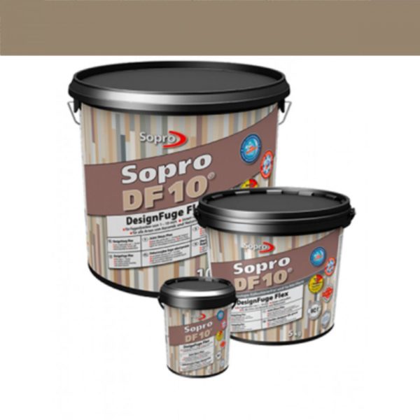 Voegmortel Sopro DF 10 Flexibel sahara kleur 211 a 5kg