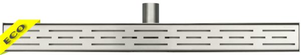 Wiesbaden Eco RVS douchegoot 80cm
