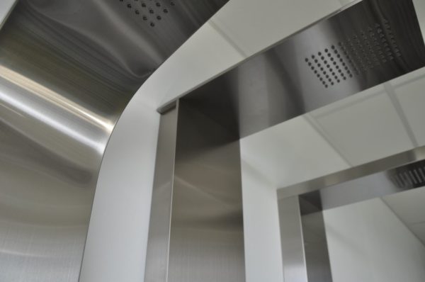 Wiesbaden Ontario RVS douchekolom + therm.kraan