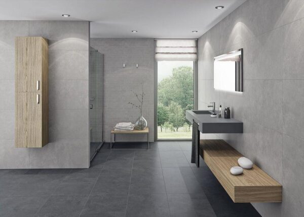 Nexus Antracite 60x60 rett vloertegels / wandtegels