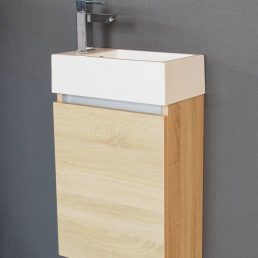 Fonteinkast Trendline L/R Light Wood Fonteinkast Trendline L/R Light Wood