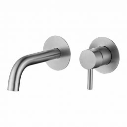Inbouw Wastafelmengkraan RVS