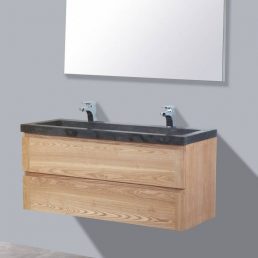 Badmeubel Wood Stone 120 Badmeubel Wood Stone 120