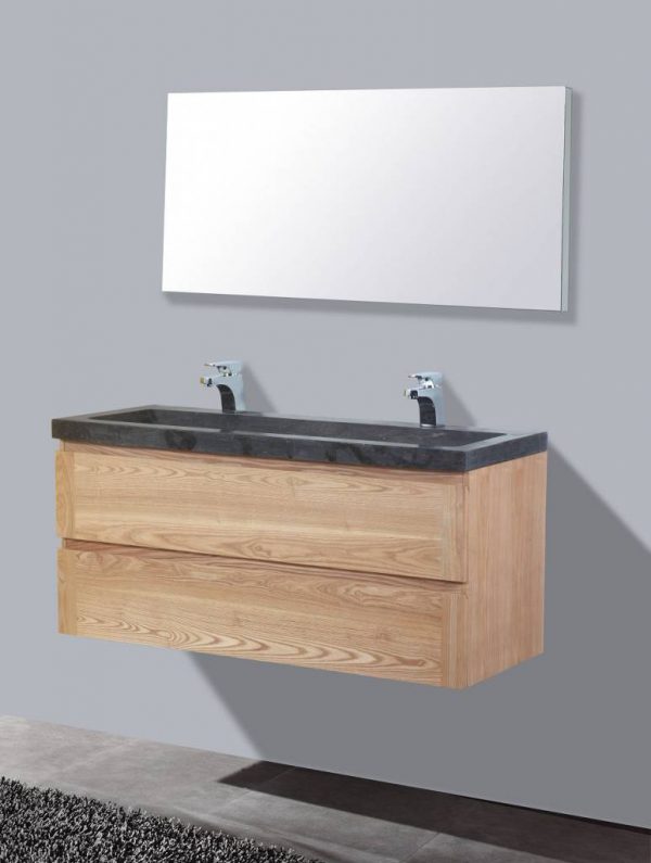 Badmeubel Wood Stone 120