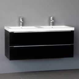 Badmeubel Senza Keramiek 120 Antraciet Badmeubel Senza Keramiek 120 Antraciet