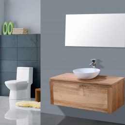 Badmeubel Vision Wood 100 (zonder kom) Badmeubel Vision Wood 100 (zonder kom)