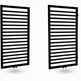 Radiator Bornova 120x60 cm antraciet Radiator Bornova 120x60 cm antraciet