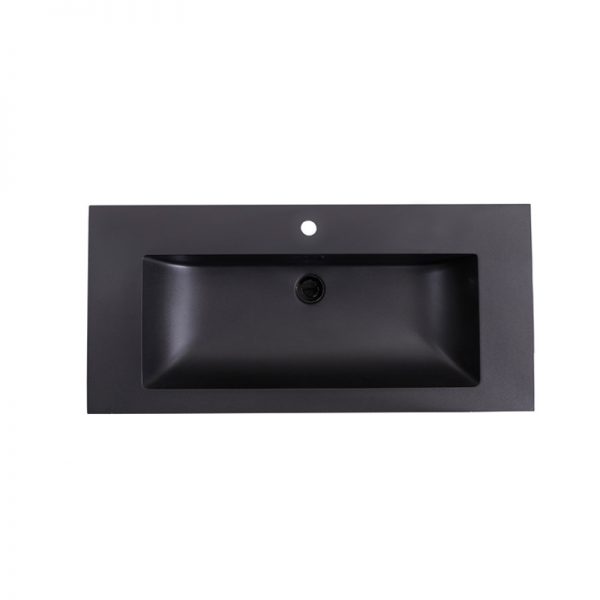 Wastafel Quartz Classic 100 cm 1 kraangat