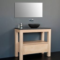 Badmeubel Robusta Dynasty met ronde kom 100 Badmeubel Robusta Dynasty met ronde kom 100