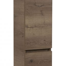 Badkamerkast Finn 165cm Donker Eiken Badkamerkast Finn 165cm Donker Eiken