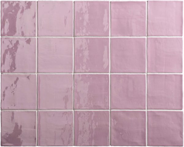 Oud Hollandse witjes Roze 13x13