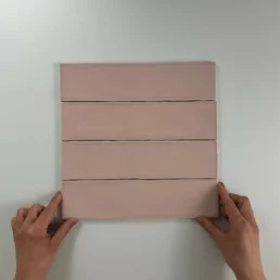 Colonial Pink mat 7,5x30 wandtegels