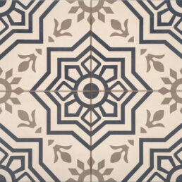 Vloertegel Cemento Decor Bursa Blue 45x45