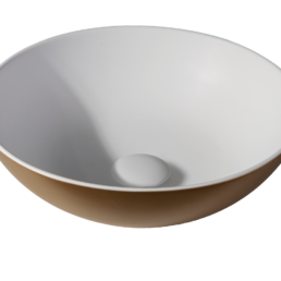 Waskom Sanne 38,5x38,5x13,8 cm - goud EXT