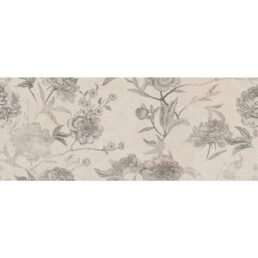 Wandtegel Borneo Sand Malone decor 30x75 rett