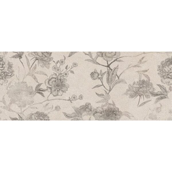 Wandtegel Borneo Sand Malone decor 30x75 rett