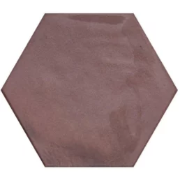 Hexagon Moon Garnet glans 16x18