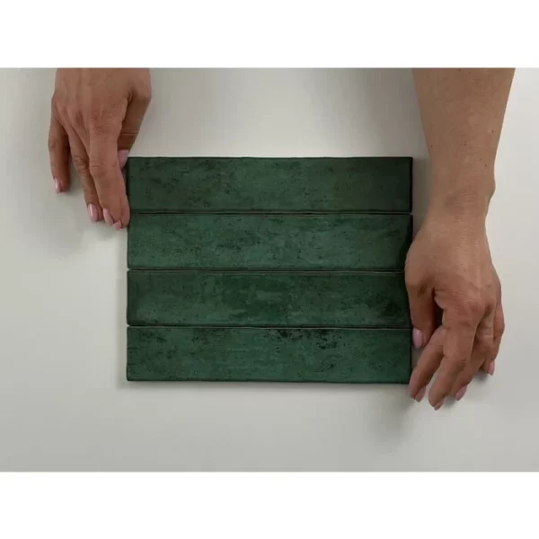 Kalon Green wandtegel 5x25 glans