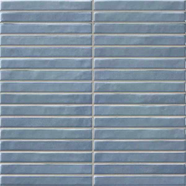 Pencil Kromo Teal mozaiektegel 35x35